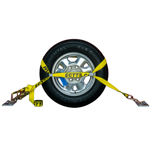 8 Point Tie-Down Strap Kit w/Snap Hook and Chain Ratchet | B/A Products