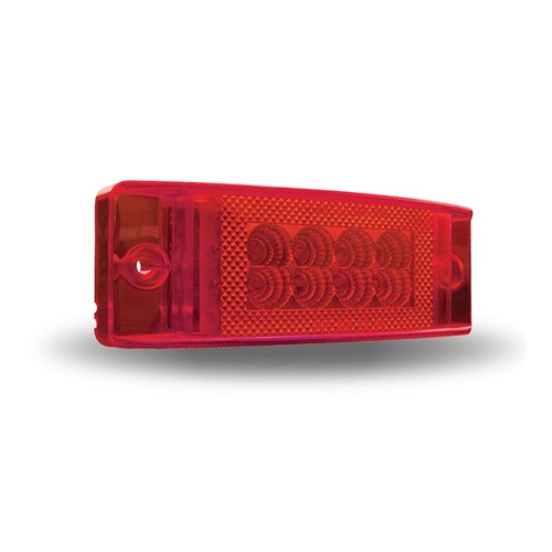 2 in. X 6 in. Multi-Directional Red Marker Light | 24 LED