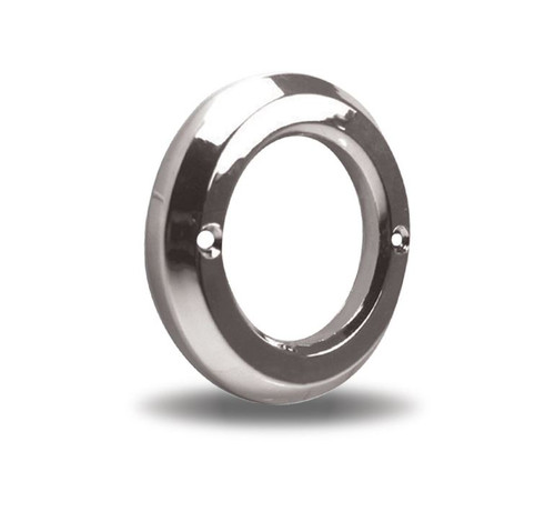 2" Chrome Plastic Bezel without Visor"