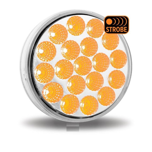 4 in. Round S/T/T LED | w/Amber Strobe Function