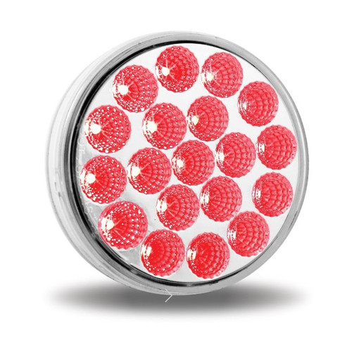 4 in. Red/White Dual Revolution S/T/T Light | 19 LED