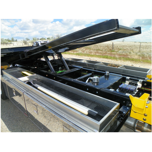 48 in. x 16 in. Aluminum Box Top Tray | In The Ditch