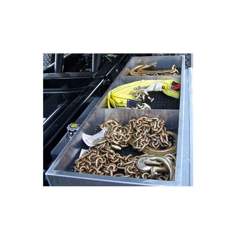 48 in. x 16 in. Aluminum Box Top Tray | In The Ditch