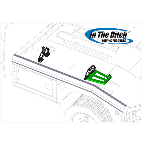 W-Mount Axle Mount Kit | In The Ditch