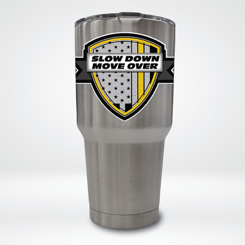 Stainless Mug w/ SDMO Badge Decal | ECTTS