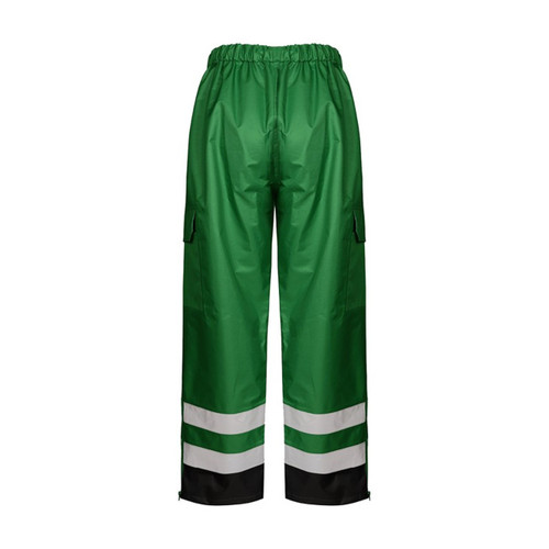 Green Premium Rain Pants w/Black Bottom | GSS 