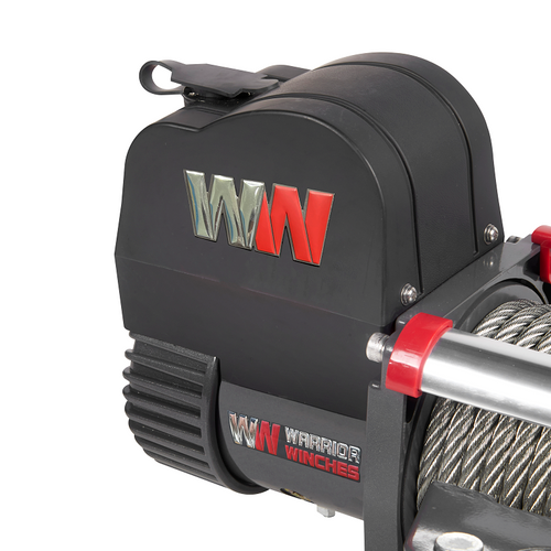 Samurai 12,500 lbs 12v Electric Winch w/Steel Cable | Warrior