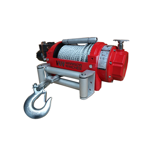 RV 18,000 lbs Hydraulic Winch w/Steel Cable | Warrior
18RVSHY-CAD