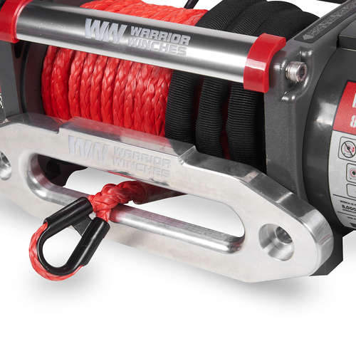 Samurai 8,000 lbs 12v Electric Winch w/Synthetic Rope | Warrior