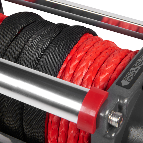 Samurai 10k lbs 12v Electric Winch with Synthetic Rope | Warrior