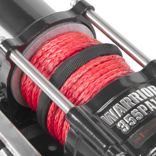 Ninja 3,500 lbs 12v Electric Winch w/Synthetic Rope | Warrior
