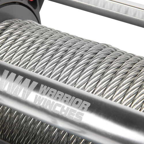 Samurai 8,000 lbs 12v Electric Winch w/Steel Cable | Warrior
