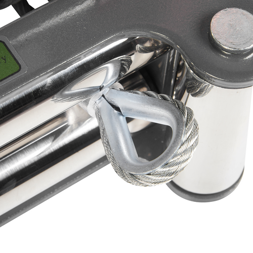 Samurai 8,000 lbs 12v Electric Winch w/Steel Cable | Warrior