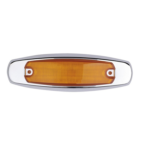 6 in. Amber LED Clearance Light w/Bezel | Maxxima