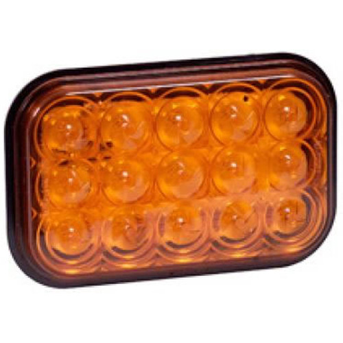 15 LED Rectangular Amber Lens Park/Front/Turn | Maxxima
9566