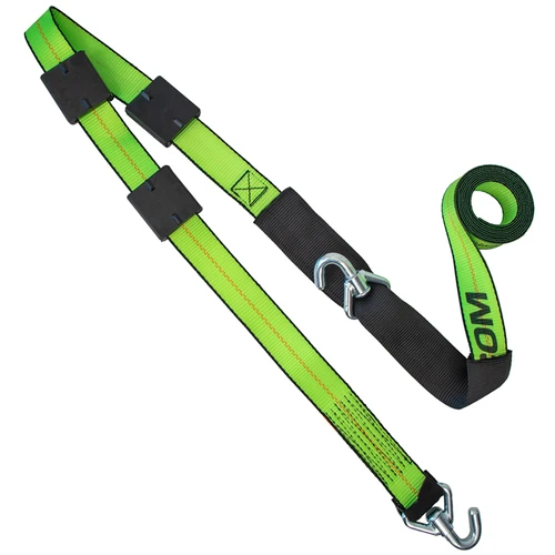 SD 14 ft. Replacement Strap w/Welded Swvl J Hooks & Tire Blocks | ECTTS