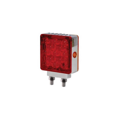 LIGHT PEDESTAL SQR RH R/Y LED/DBL POST/STOP/MAXX LIGHT PEDESTAL SQR RH R/Y LED/DBL POST/STOP/MAXX