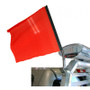 Draw attention to important warnings with this Red Safety Flag. Made with a highly durable mesh material, this flag is built to hold up against harsh weather conditions, while the bright red color is eye-catching and easy for other drivers to spot from a distance.