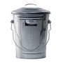 Trash Can 6 Gallon Galvanized with Lid | In The Ditch Prod
ITD1087