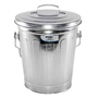 Trash Can 4 Gallon Galvanized with Lid | In The Ditch
ITD1086