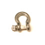 Affix ratchet straps and J-hooks with confidence by using this Anchor Shackle. It's made of galvanized steel that's 5/8" thick for added durability over repeated uses.