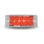 2 in. x 6 in. Red/White Dual Revolution Marker Light | 10 LED