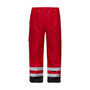 Red Premium Rain Pants w/Black Bottom | GSS