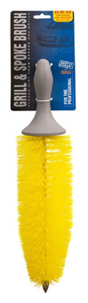 YELLOW GRILL AND SPOKE BRUSH