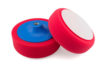 RED ULTRA SOFT POLISHING FOAM PAD 150MM X 50MM