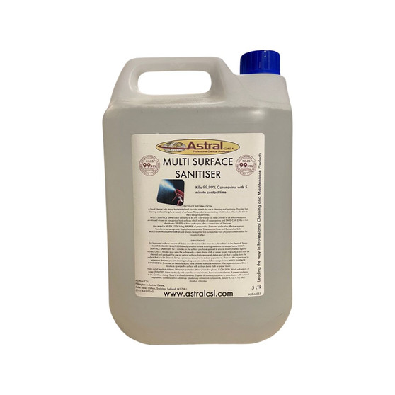 ASTRAL MULTI SURFACE SANITISER 5LTR