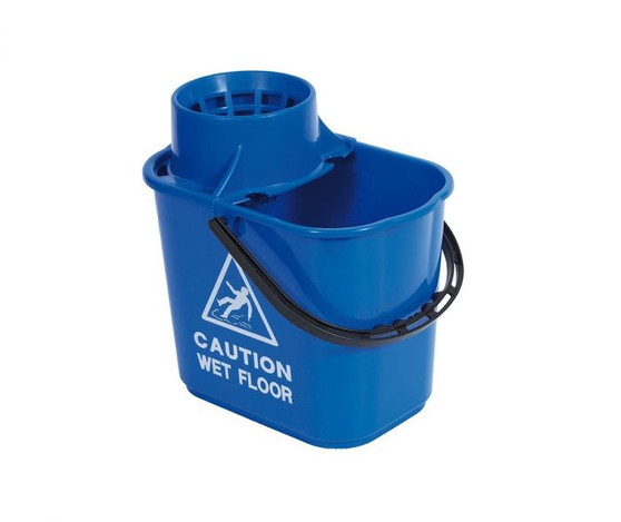 15L PLASTIC MOP BUCKET WITH WRINGER