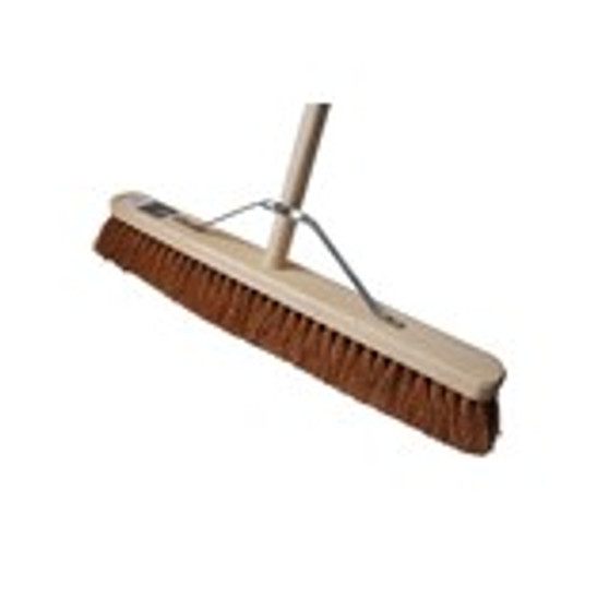 PLATFORM BROOM 24" NATURAL COCO