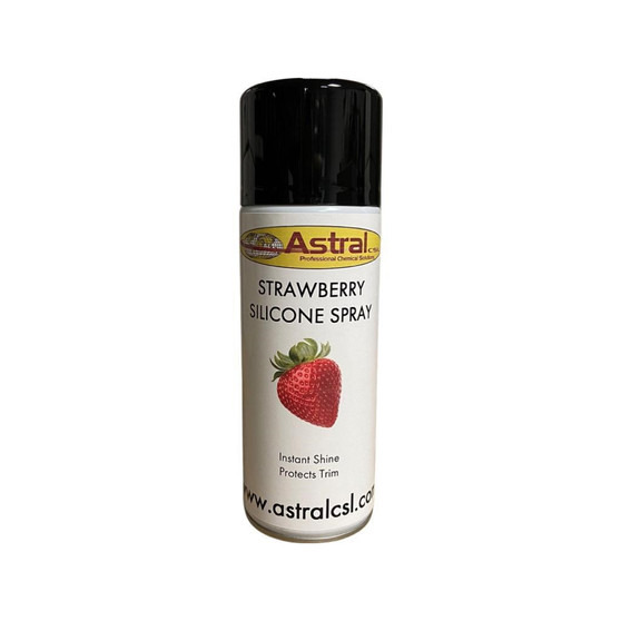 ASTRAL STRAWBERRY SILICONE SPRAY 400ML