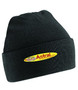 BEECHFIELD ACRYLIC KNITTED HAT - BLACK