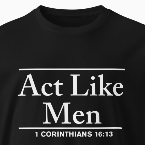 1 CORINTHIANS 16:13 — Commitment Edition