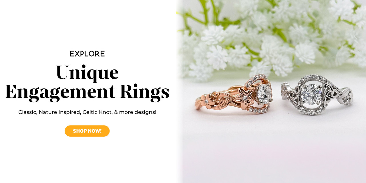 Non Traditional Unique Engagement Rings