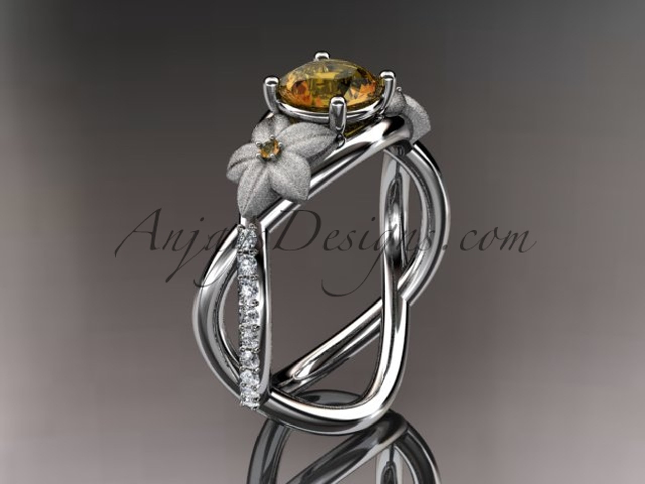 leafring90ct white gold platinum diamond wedding ring diamond engagement ring forever brilliant moissanite 1 67114.1488312083