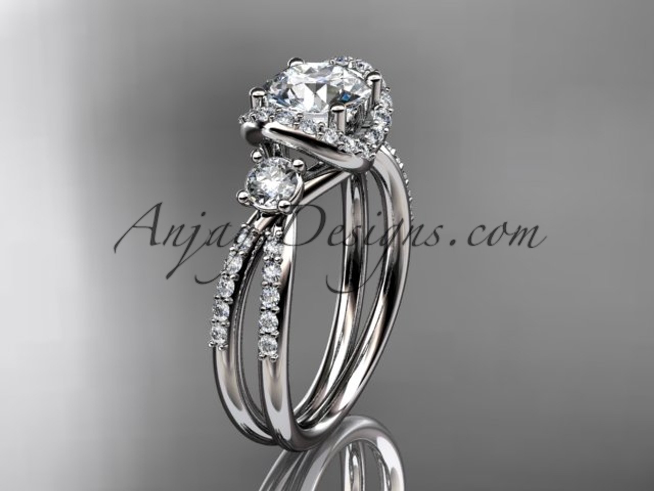 All about White Gold Engagement Rings