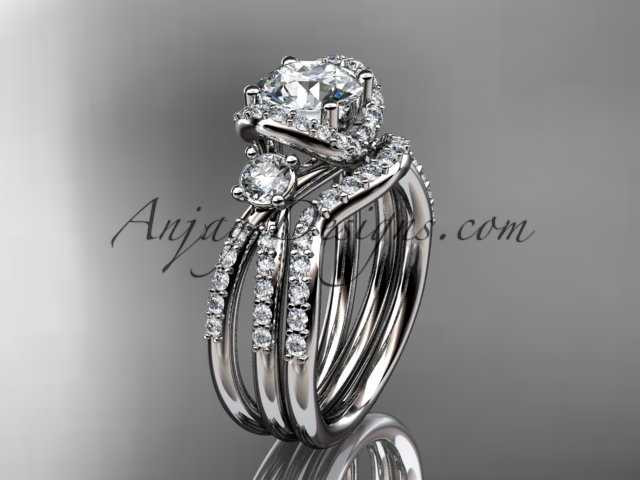 Handcrafted Diamond Wedding Sets, Amazing Gold Bridal Ring