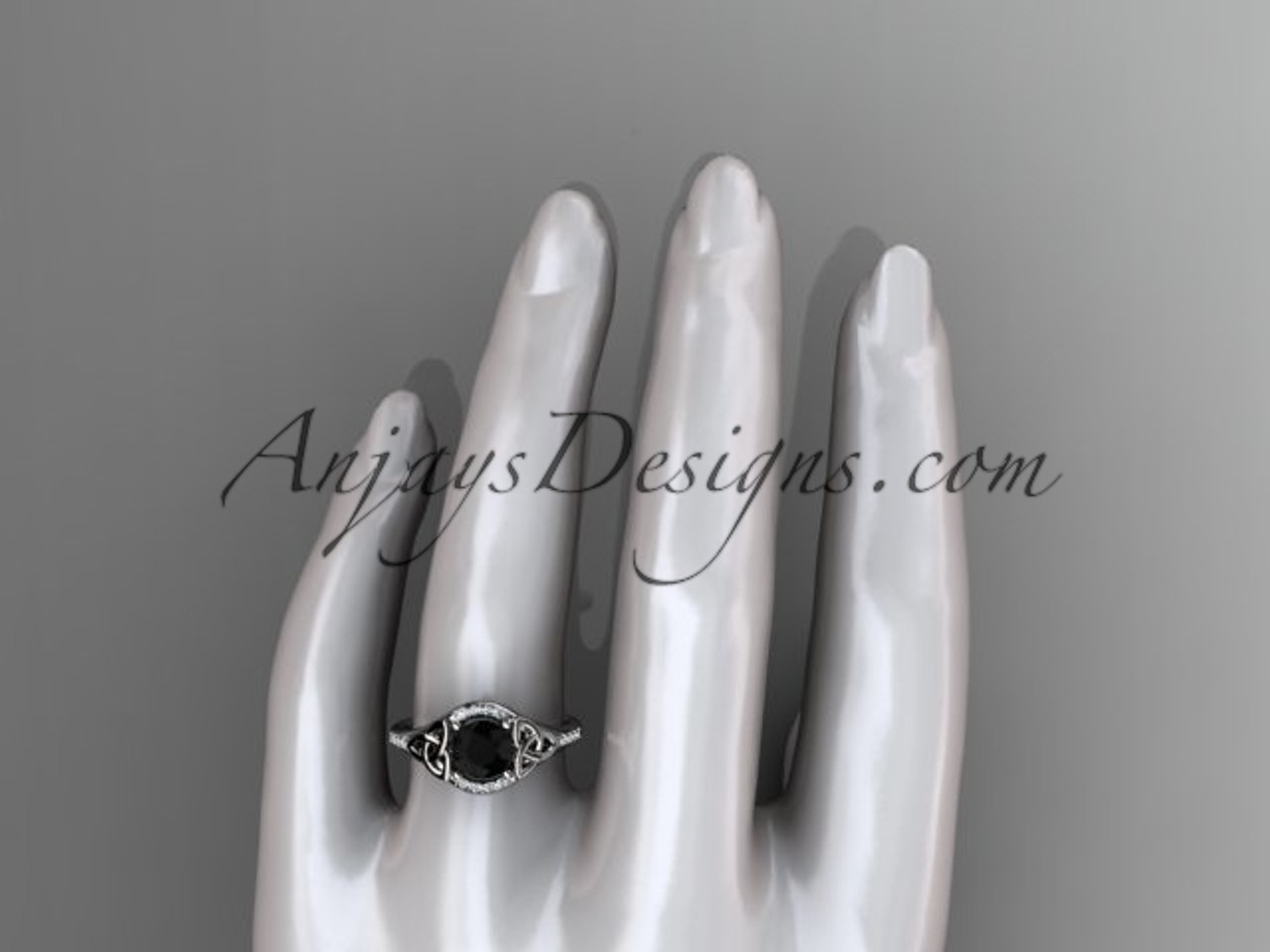 ct7126 white gold platinum diamond wedding ring diamond engagement ring celtic wedding rings celtic engagement rings black diamond 5 44726.1488312051