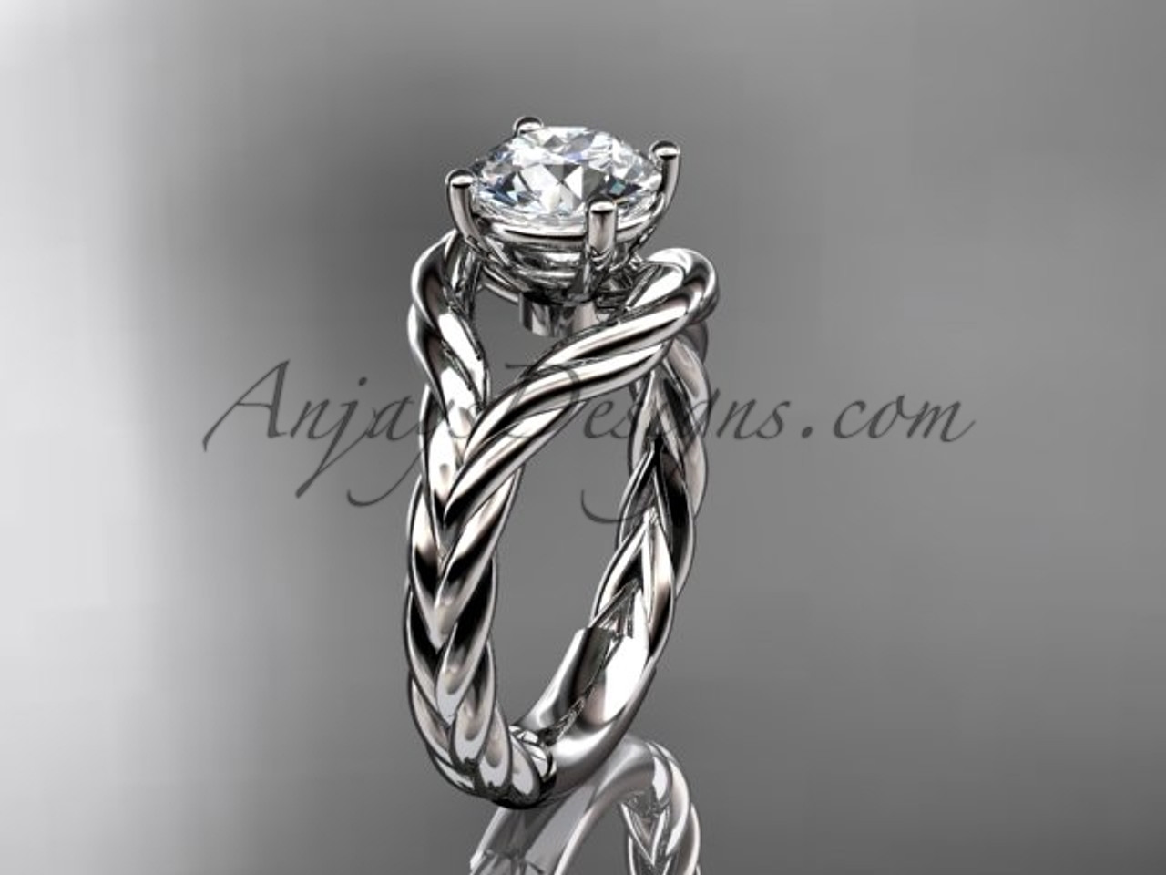 Rope engagement ring designs | CustomMade.com