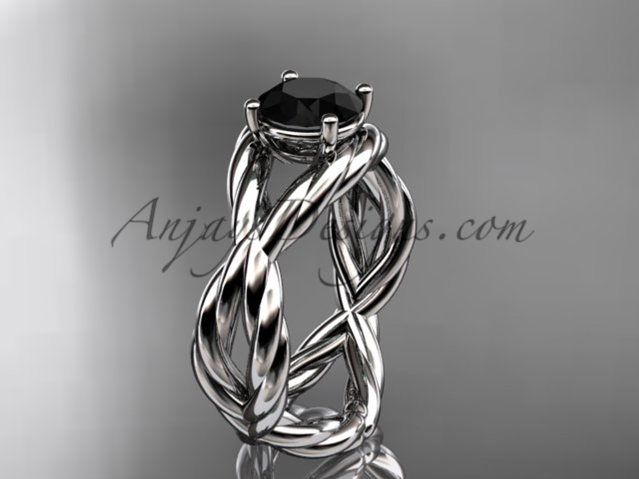 Twisted Rope Solitaire - 1 Carat – Twisted Love Jewelry Works NYC