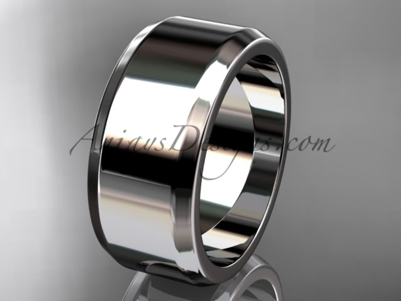 Mens Tungsten Two Toned Wedding Band Black and Rose Gold CZ Comfort Fit  Eternity Ring - Etsy