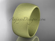 Unique  Wedding Band, Plain Unisex Wedding Band