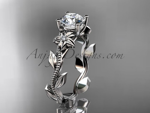 Classy 18 KT Diamond Engagement Ring for Women