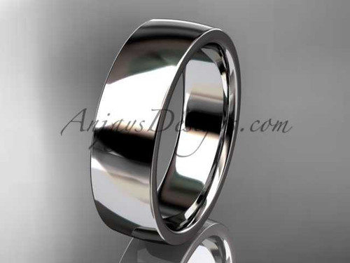 14k white gold comfort fit wedding band 6mm WB50206G 14k white gold comfort fit wedding band 6mm WB50206G