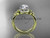 14kt yellow gold diamond celtic trinity knot wedding ring, engagement ring with a "Forever One" Moissanite center stone CT7373 14kt yellow gold diamond celtic trinity knot wedding ring, engagement ring with a "Forever One" Moissanite center stone CT7373