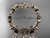 14kt rose gold diamond floral butterfly wedding ring, engagement ring, wedding band ADLR139B