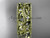14kt yellow gold diamond leaf and vine wedding ring, engagement ring, wedding band ADLR9B