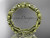 14kt yellow gold diamond flower wedding ring, engagement ring, wedding band ADLR197B